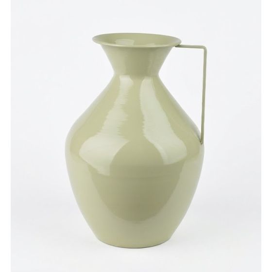 Maljakko metalli MONDEX ROGER 15,7x25x37 cm salvianvihreä 1 kpl