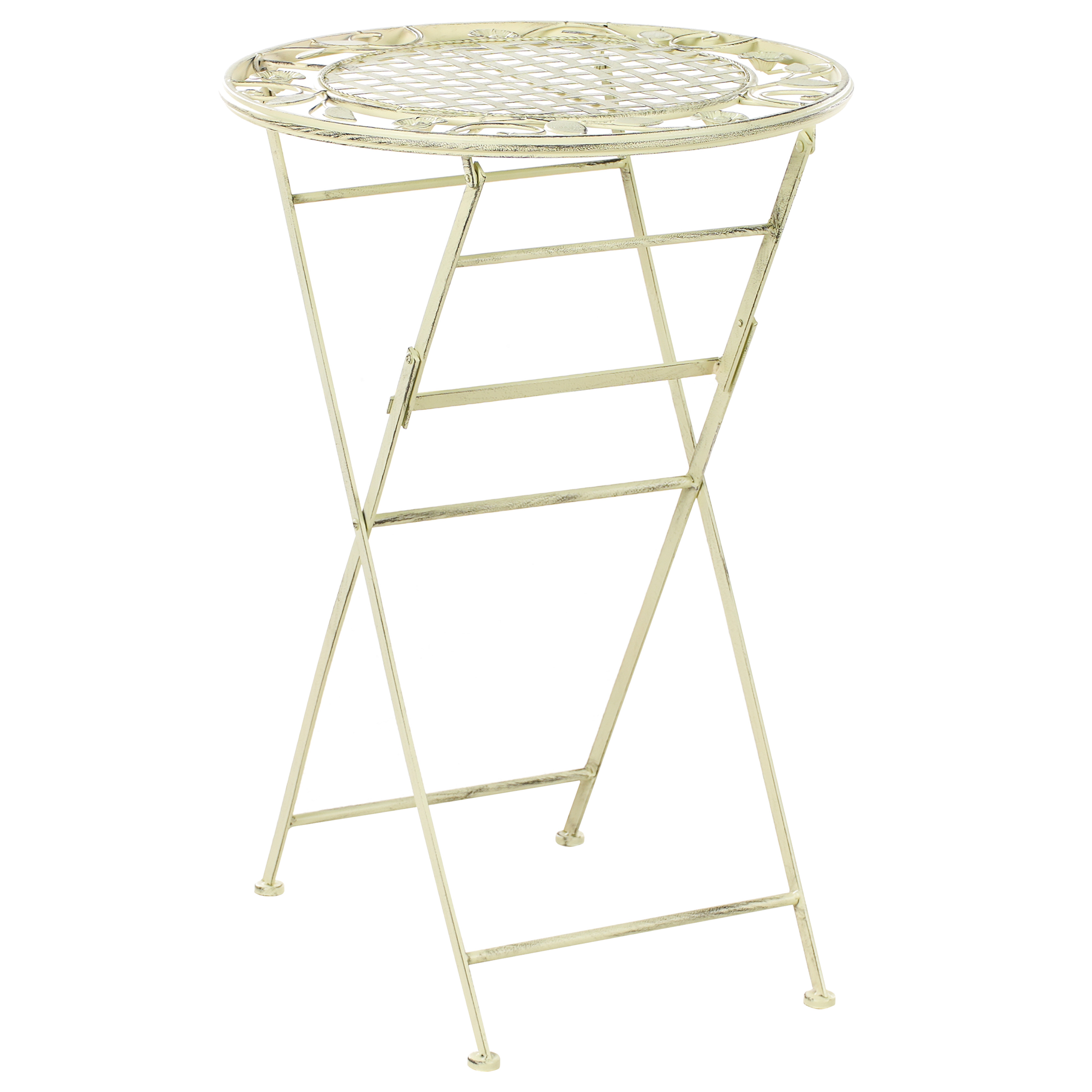 Ulkobaaripöytä BIVIO 60 cm 60 cm metalli Vaaleanvihreä