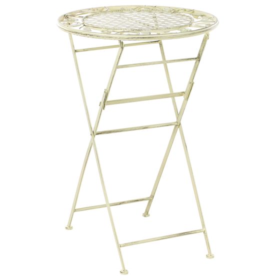 Ulkobaaripöytä BIVIO 60 cm 60 cm metalli Vaaleanvihreä