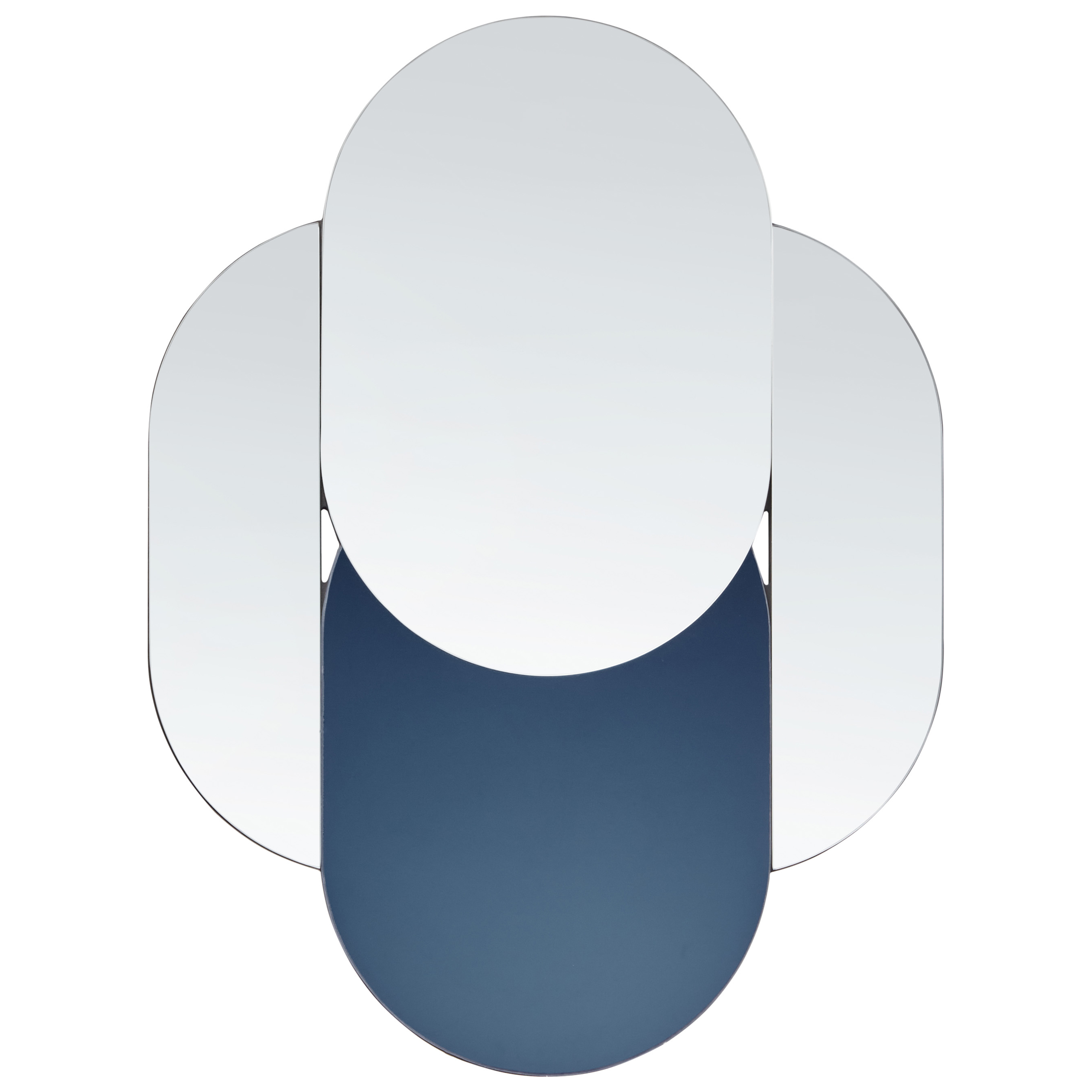 Seinäpeili CHAILLON 60 cm 80 cm Sininen