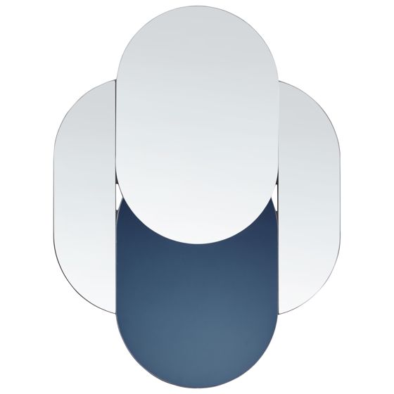 Seinäpeili CHAILLON 60 cm 80 cm Sininen