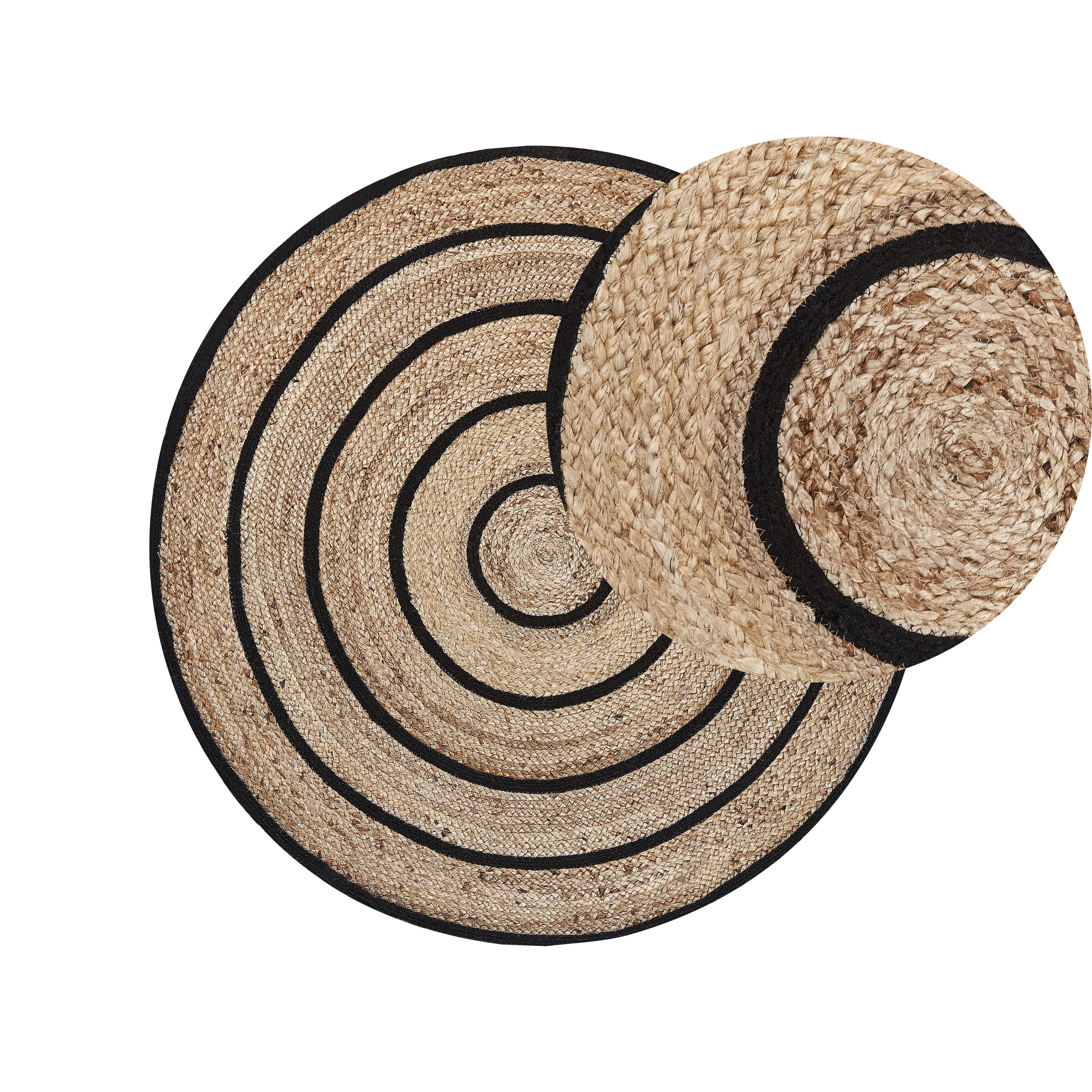 Matto BUKSE Beige ø 140 cm Juutti