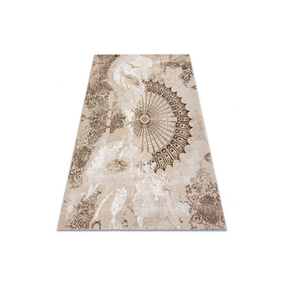 Matto ALLURE 5715 - tyylikäs, glamour beige / valkoinen 120x170 cm