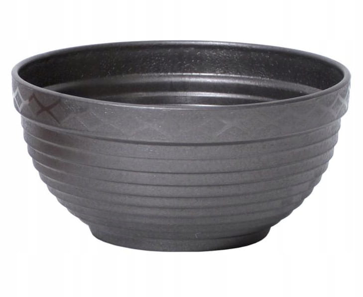 Grafiittimuovinen kukkaruukkukulho 34x13,6 cm DMS08