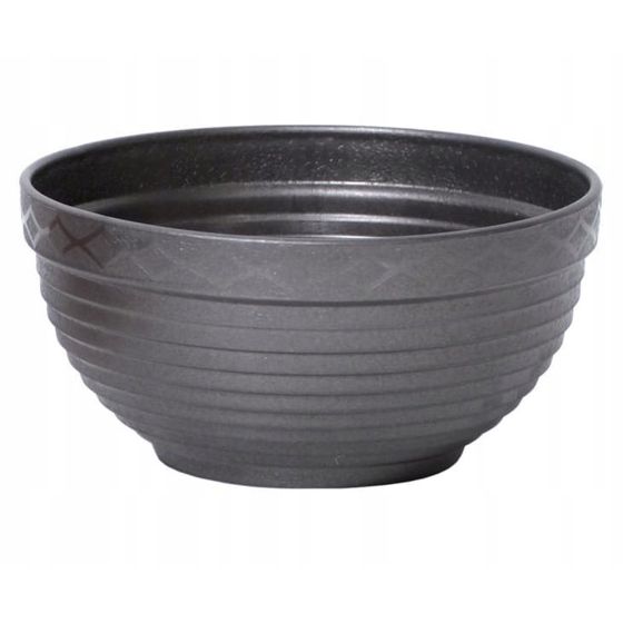 Grafiittimuovinen kukkaruukkukulho 34x13,6 cm DMS08