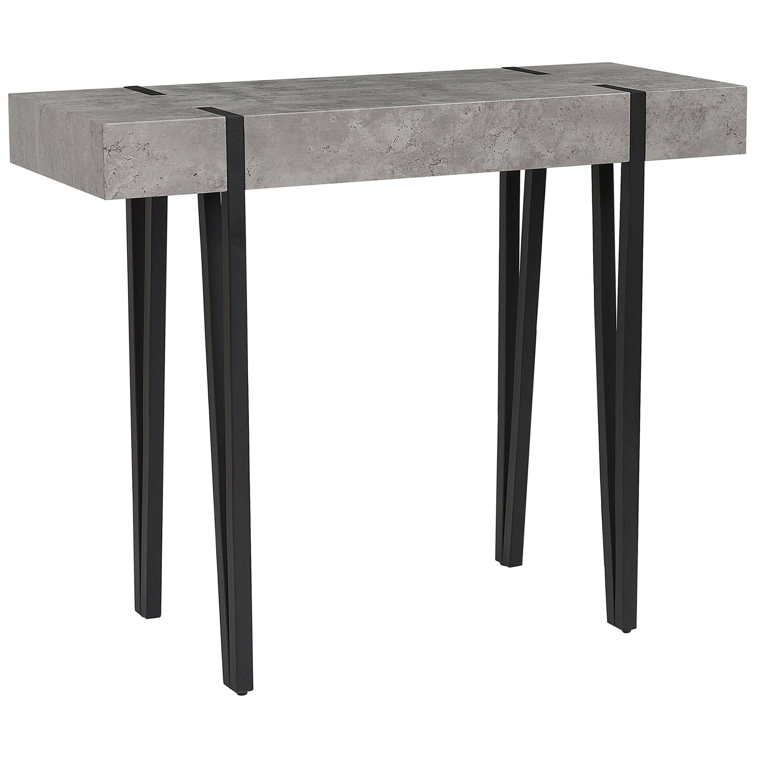 Konsolipöytä ADENA Harmaa betonikuvio