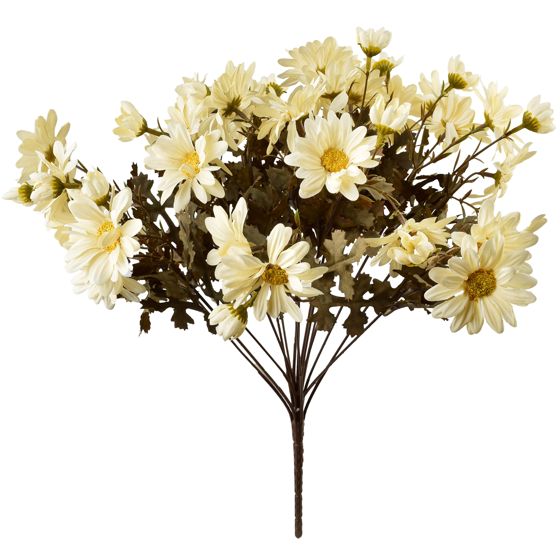 tekokukka muovi Viridis Margaretti 45cm valkoinen 1kpl