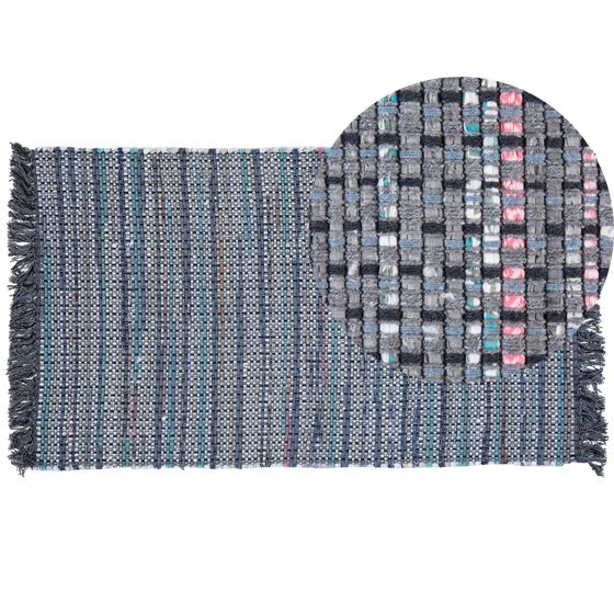 Matto BESNI Harmaa 80 x 150 cm puuvilla