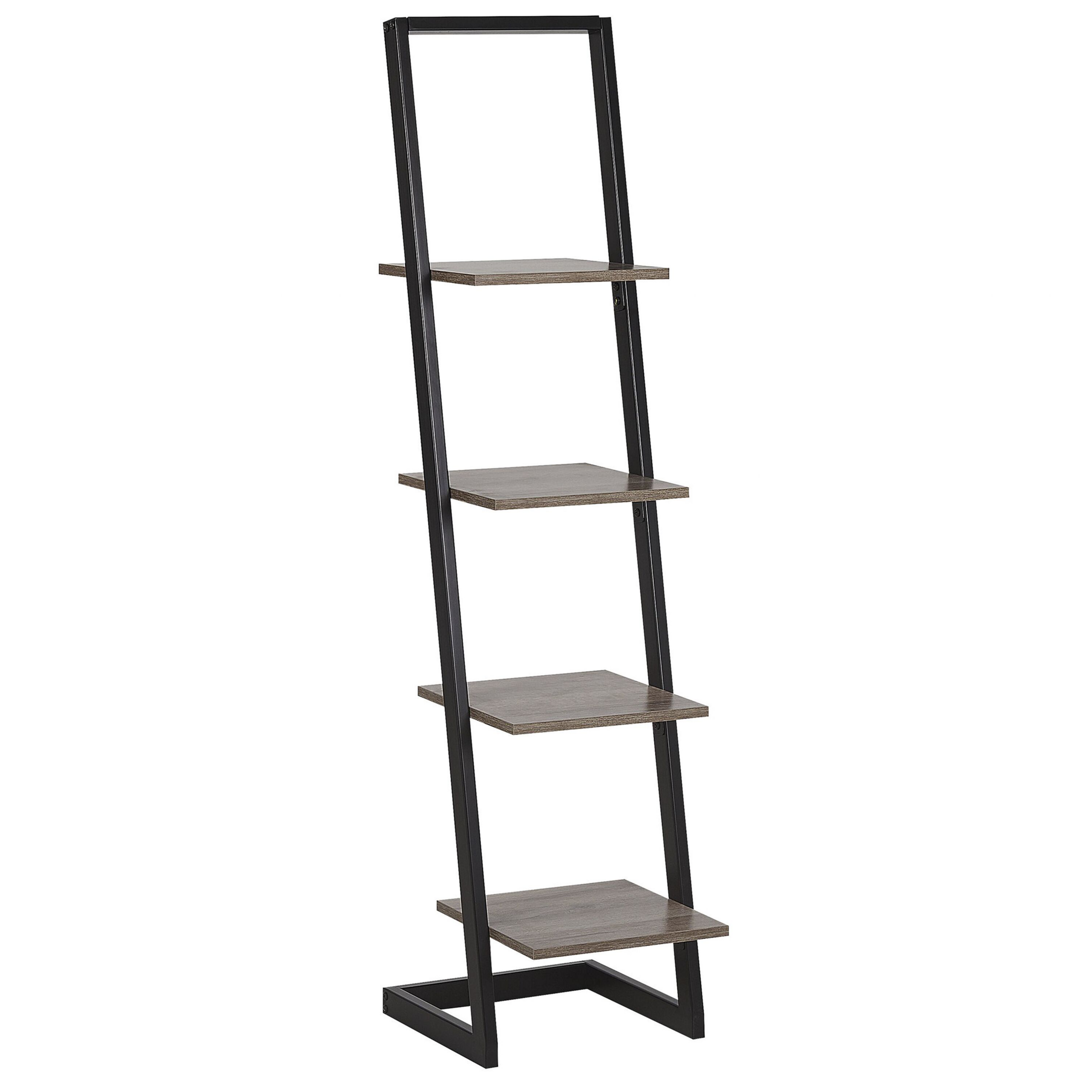 Hyllykkö 4 tasoa JOPLIN 143 cm Musta
