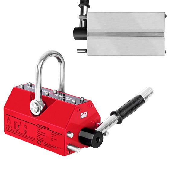 Manuaalinen magneettinen nostolaite levyille ja profiileille jopa 600 kg