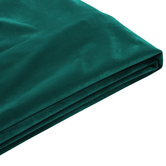 Sängynrungon päällinen Sametti FITOU 180 x 200 cm Smaragdinvihreä