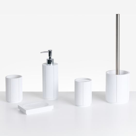 Kylpyhuonesetti 5 osaa HUALLAGA Valkoinen