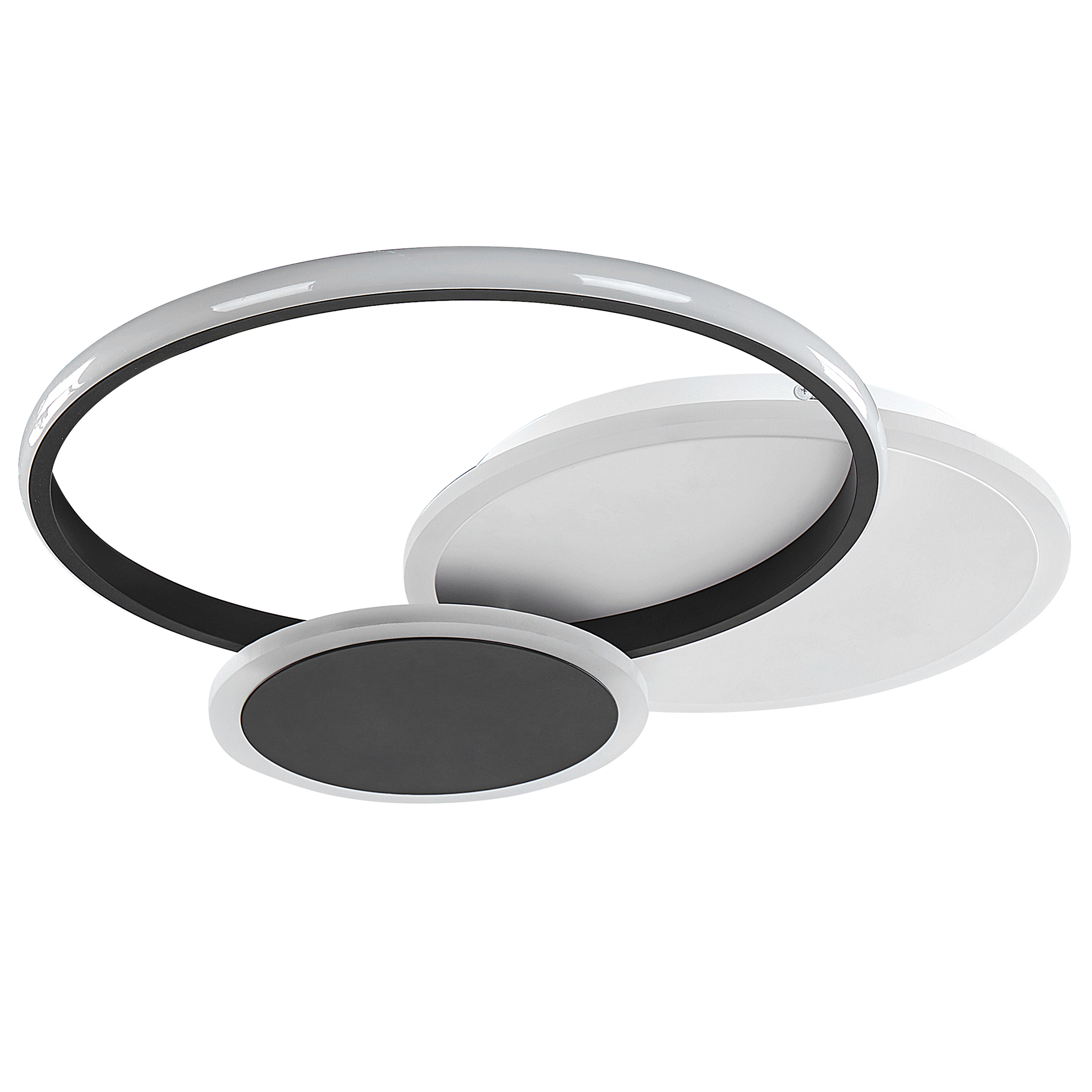 LED-kattovalaisin ZAMI metalli Musta