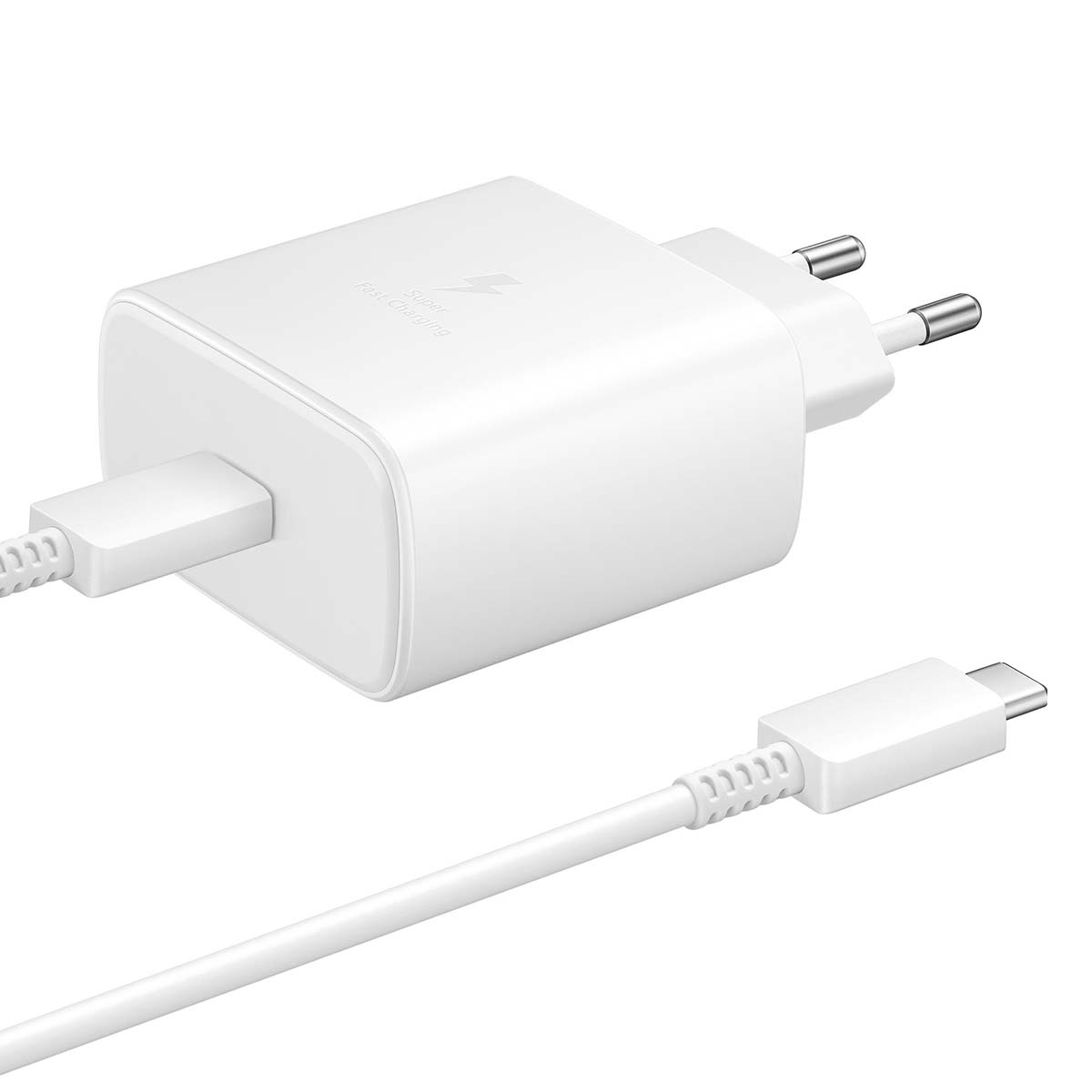 Samsung 45W USB-C Verkkovirtalaturi Paketti USB-C - USB-C-kaapelilla 1,8m