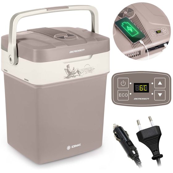 Berdsen Icemax 29 litran ECO-jääkaappi - tummanharmaa