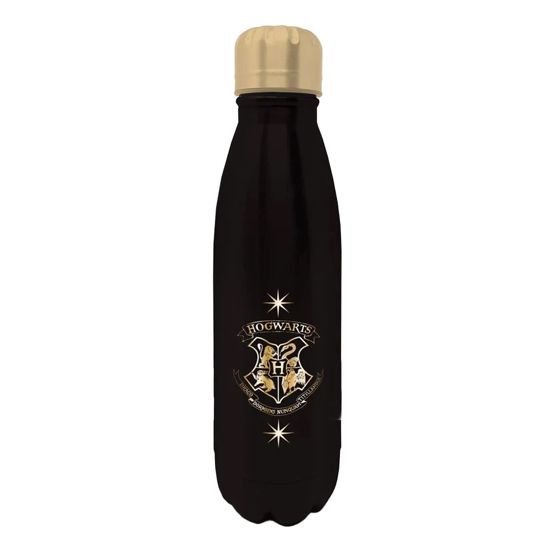 Harry Potter – juomapullo – Golden Snitch – 550 ml, metalli – juominen, matkailu, Musta