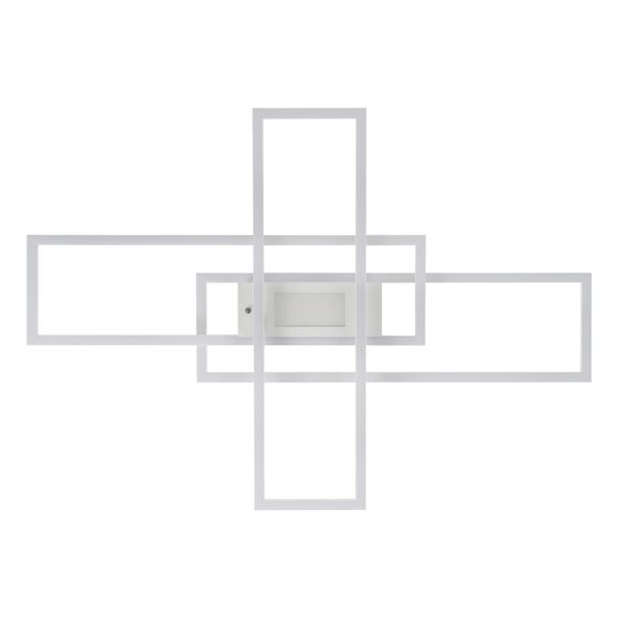 NETTLIFE LED - kattovalaisin, olohuoneeseen, himmennettävä, lamppu, 50W, moderni, muotoilu Kaukosäädin, metalli, ruokailuhuone Keittiö, makuuhuone