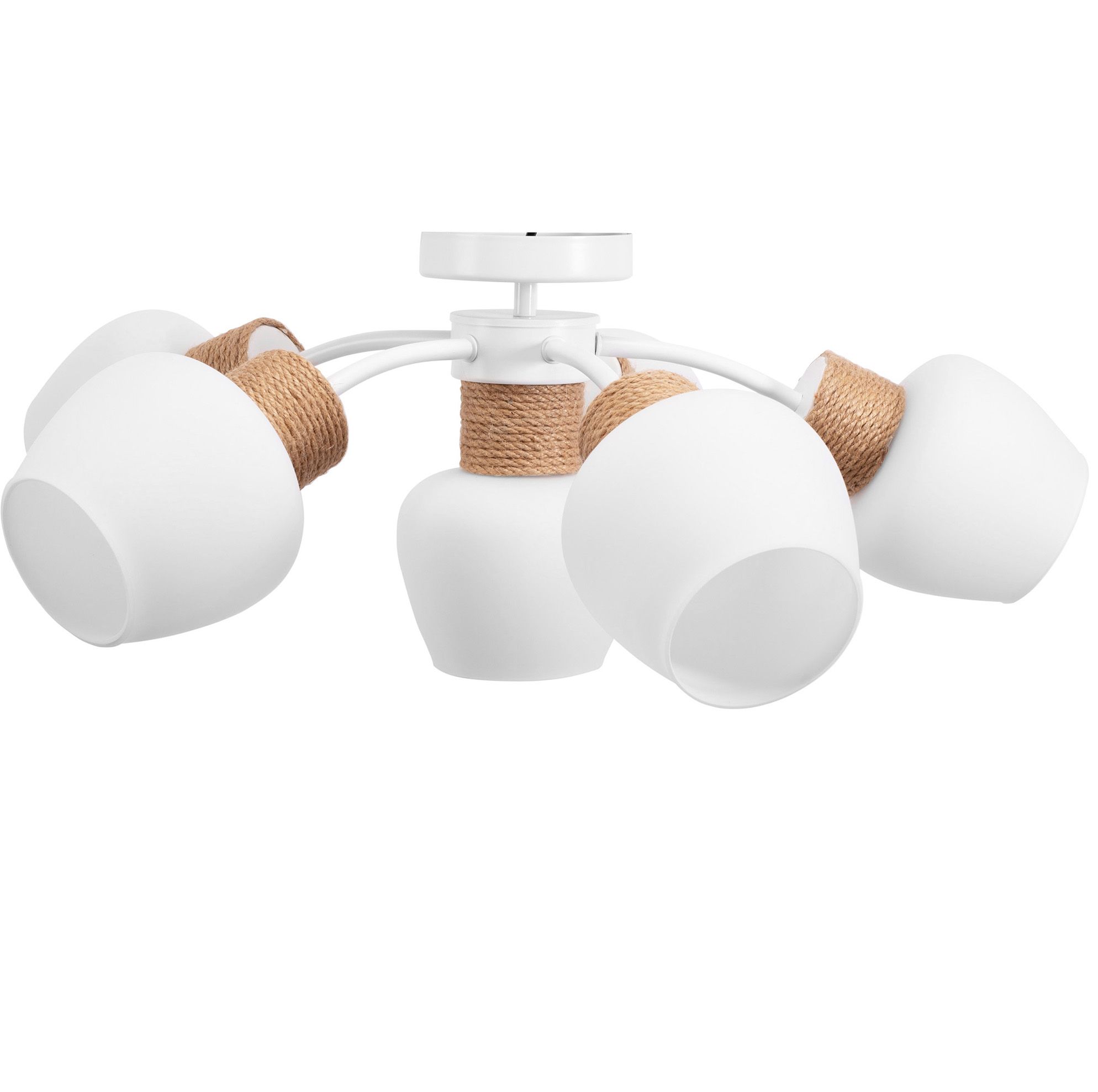 TOOLIGHT kattovalaisin APP1590-6CP BOHO valkobeige, 60x60x24cm