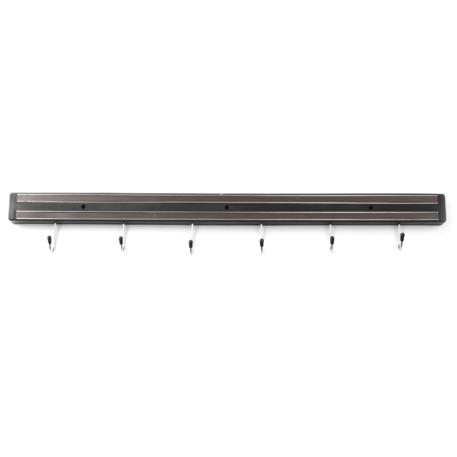 Magneettinen veitsiteline koukuilla, 600 mm pitkä - Hendi 820407