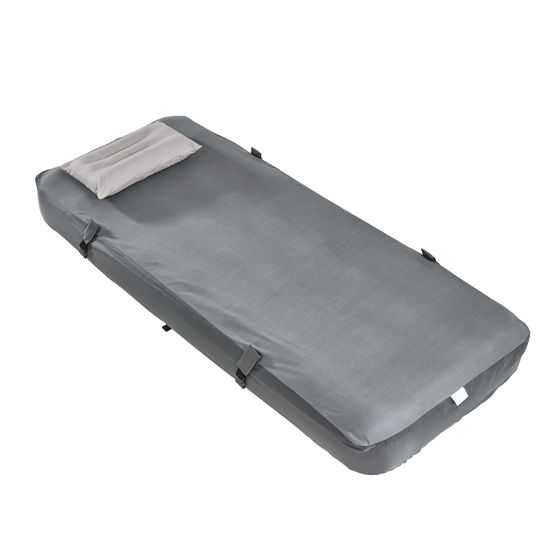 Pumpattava mattopöytä harmaa 191.0x76.0x22.0 cm OGS32-II-HG-P01