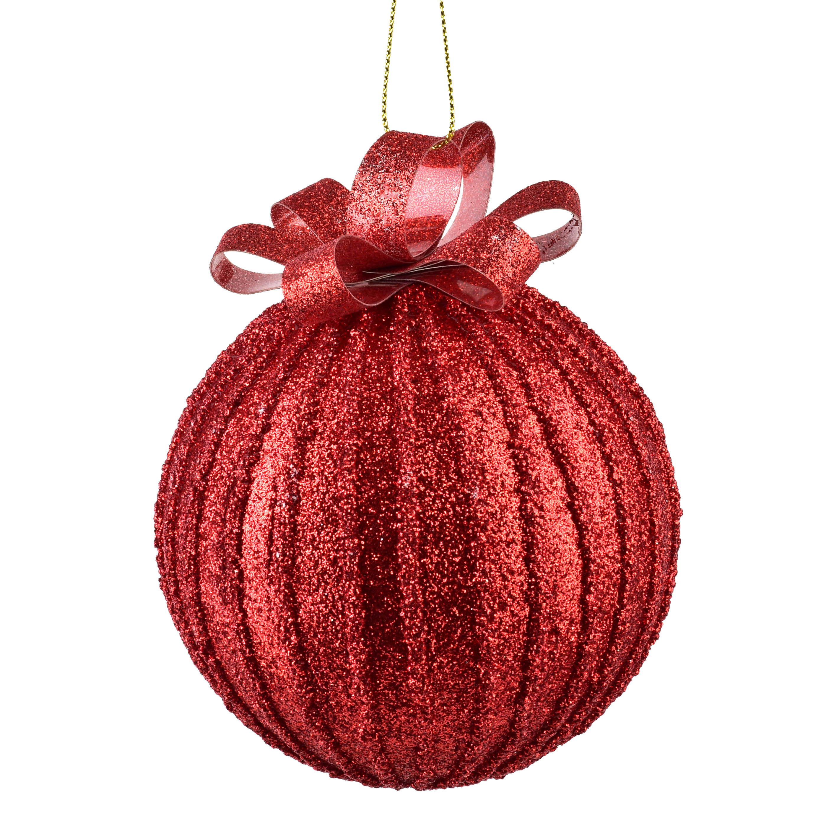 Joulupallo styroksi SANTA LILA 10cm koristeltu 1kpl