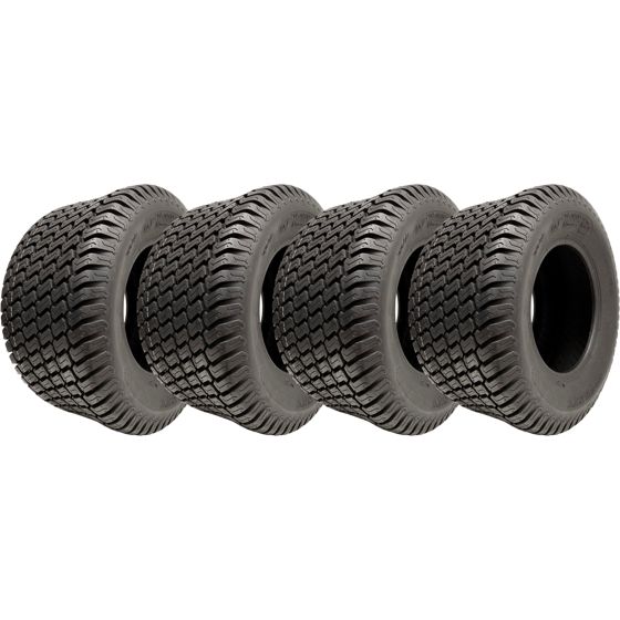 20x10.00-10 ruohonleikkurin renkaat, 4-kerroksiset Multi Turf Grass P332, tieliikennekelpoiset (4 kpl:n sarja)