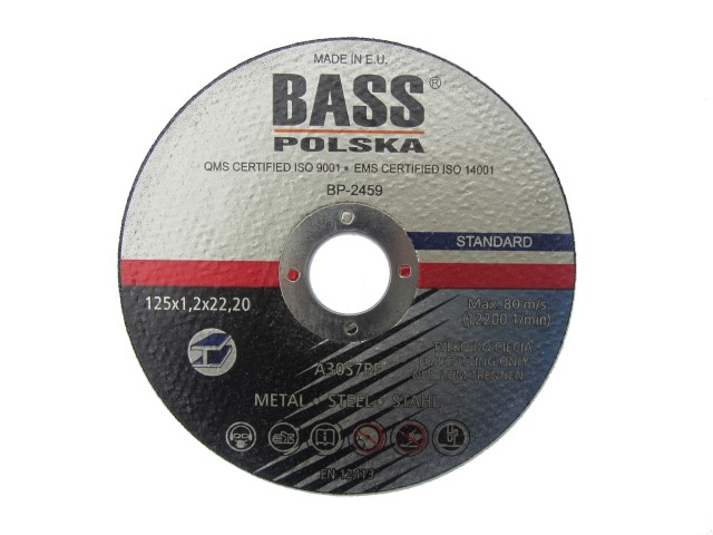 Metallin katkaisulaikka 125 mm x 1,2 x 22,2 mm