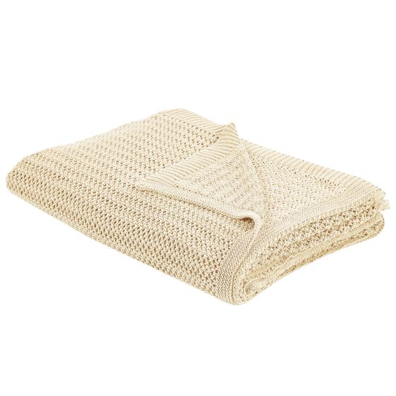 Päiväpeitto ILEN puuvilla 150 x 200 cm Beige