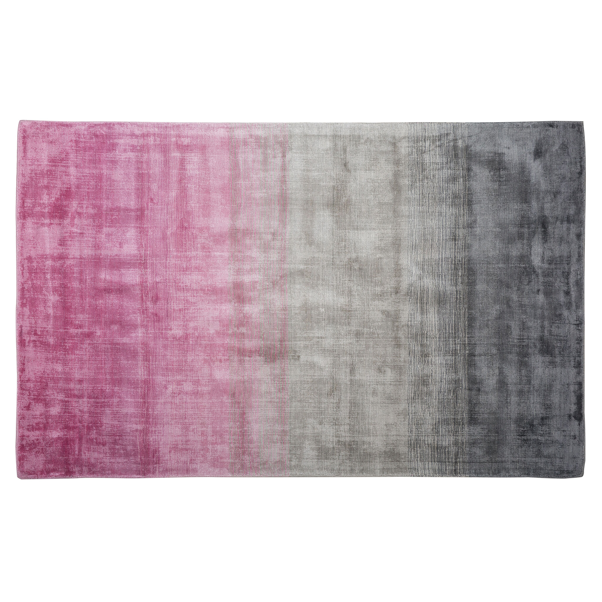 Matto ERCIS Vaaleanpunainen 140 x 200 cm Viskoosi