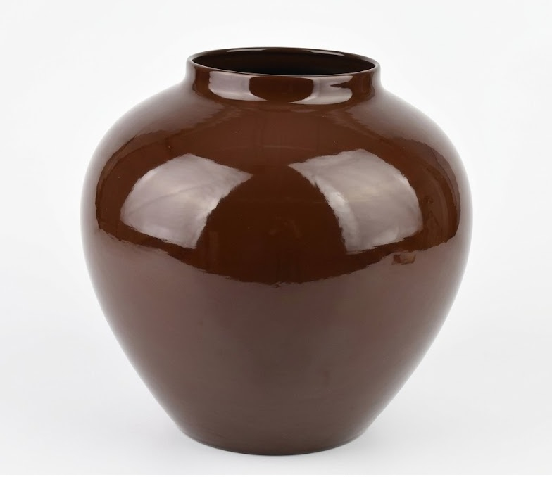 Maljakko metalli MONDEX ROGER 14x28x28 cm suklaanruskea 1 kpl