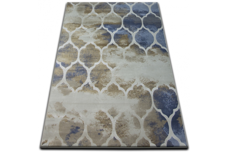 Matto DROP JASMINE 761 beige sininen 160x220 cm
