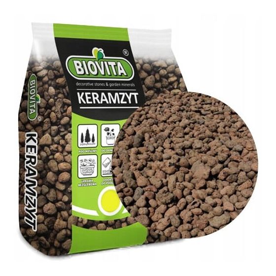 Puutarhanhoito paisutettu savi 4-8 mm ruukku 5L puhdasta hienoa