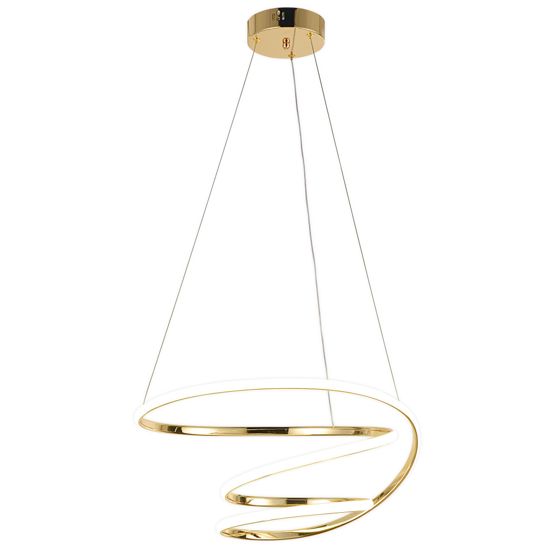 TOOLIGHT riippuvalaisin LED G080-1CP Kulta, 48x48x6cm