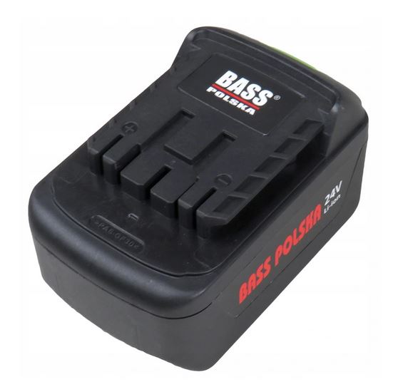 4,0 Ah akku 24 V työkaluille