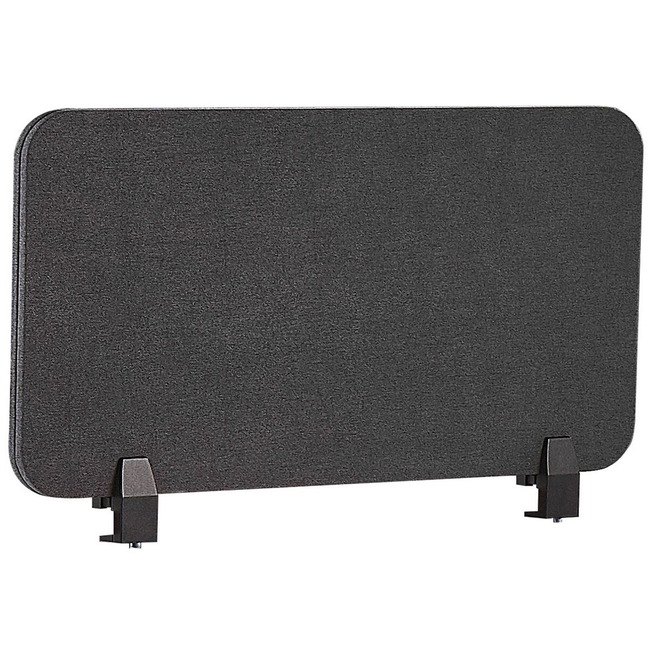 Työpöydän väliseinä WALLY 80 x 40 cm Tummanharmaa