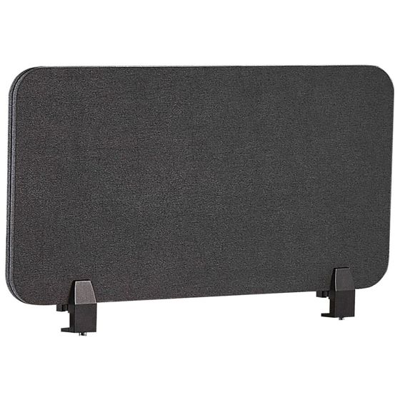 Työpöydän väliseinä WALLY 80 x 40 cm Tummanharmaa