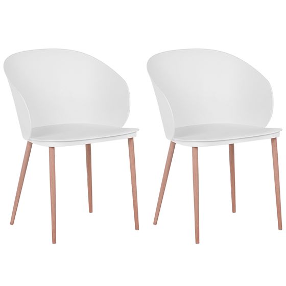 Ruokatuolisetti 2 kpl BLAYKEE Valkoinen