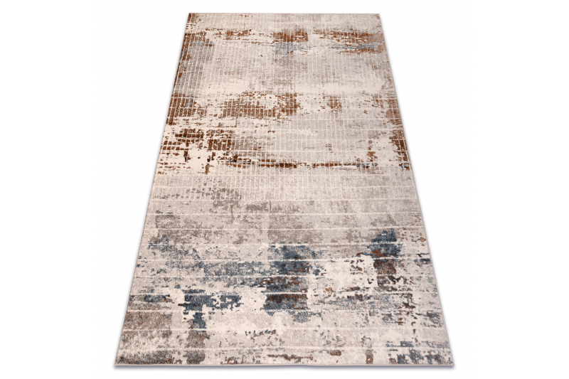 Villamatto NAIN Abstraktio 1544/51655 harmaa / terrakotta 200x300 cm