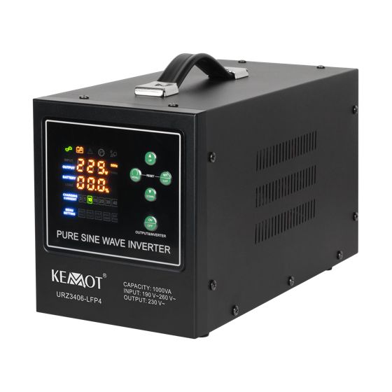 Hätävirtalähdemuunnin KEMOT PROsinus1000-LFP4 12V 230V 1000VA/700W