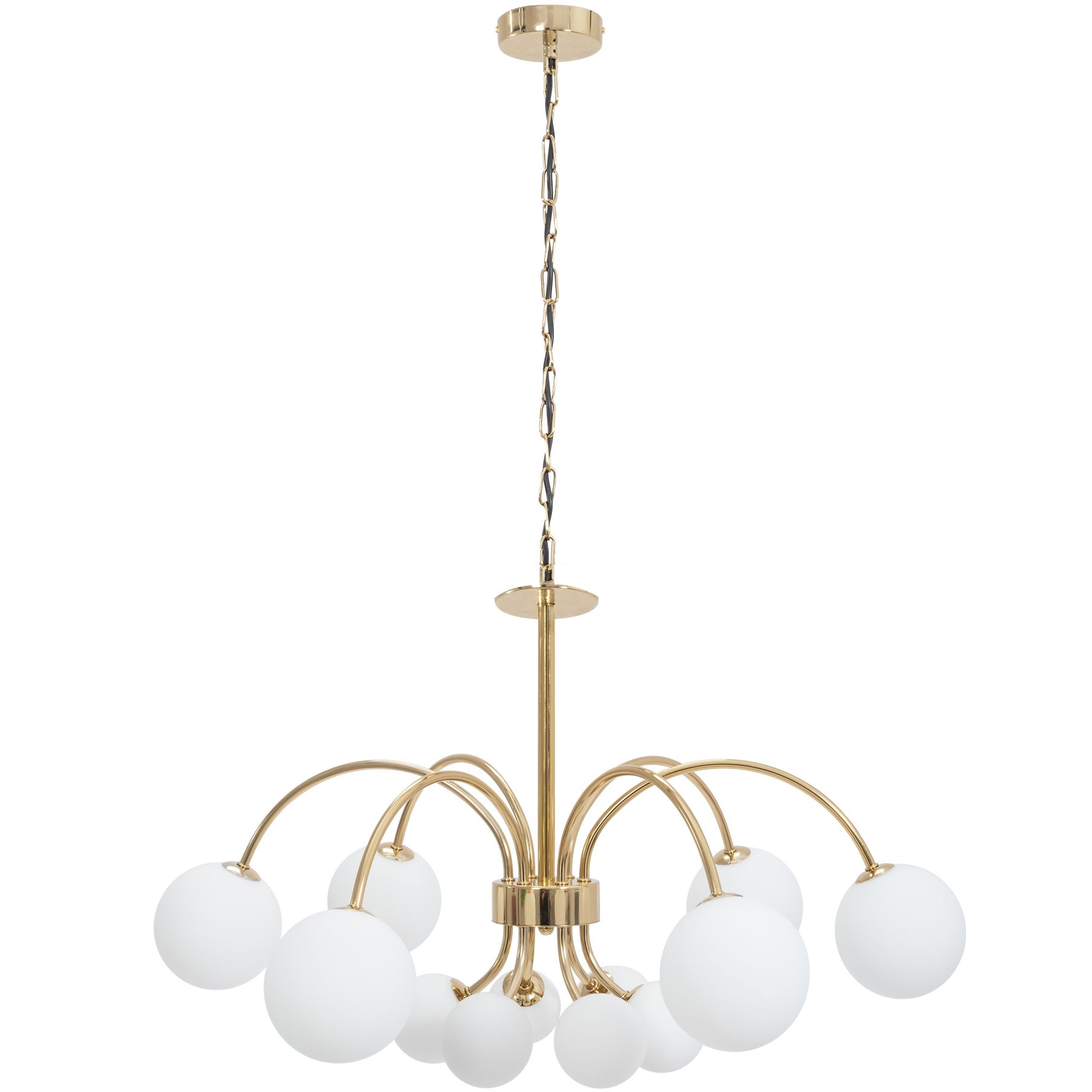 TOOLIGHT riippuva kattovalaisin APP962-12CP kulta, 108x75x108cm