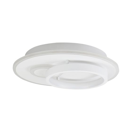 NETTLIFE LED - kattovalaisin, olohuoneeseen, moderni, 33 W:n, himmennettävä lamppu Kaukosäätimellä, pyöreäKäytävävalaisin makuuhuoneeseen