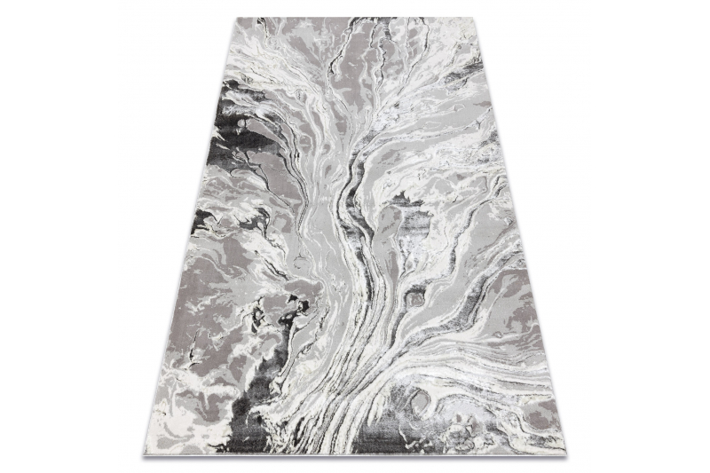 BLISS Z162BZ253 matto harmaa / kerma - , moderni, rakenteellinen 80x150 cm