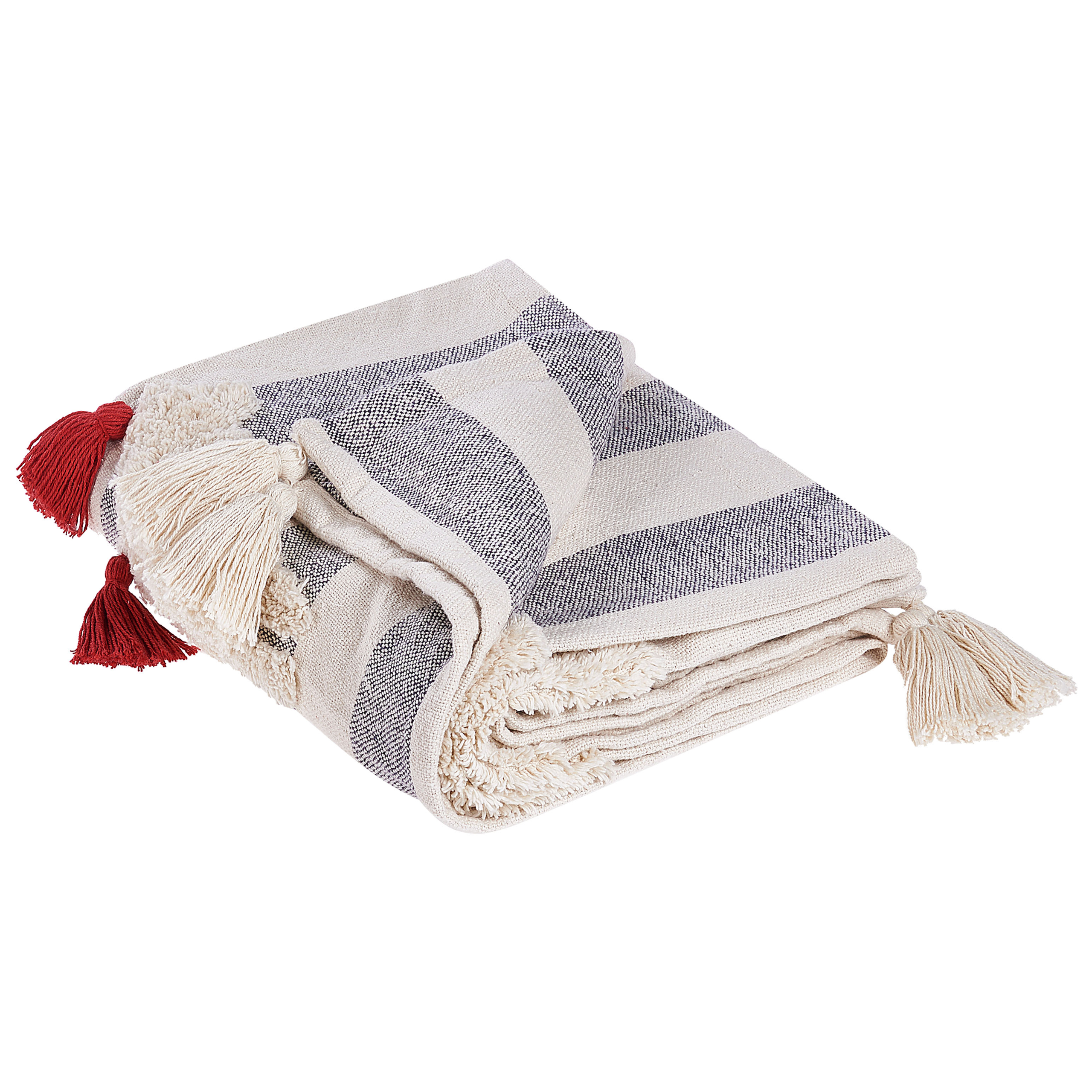 Torkkupeitto NAMTAR puuvilla 125 x 150 cm Valkoinen