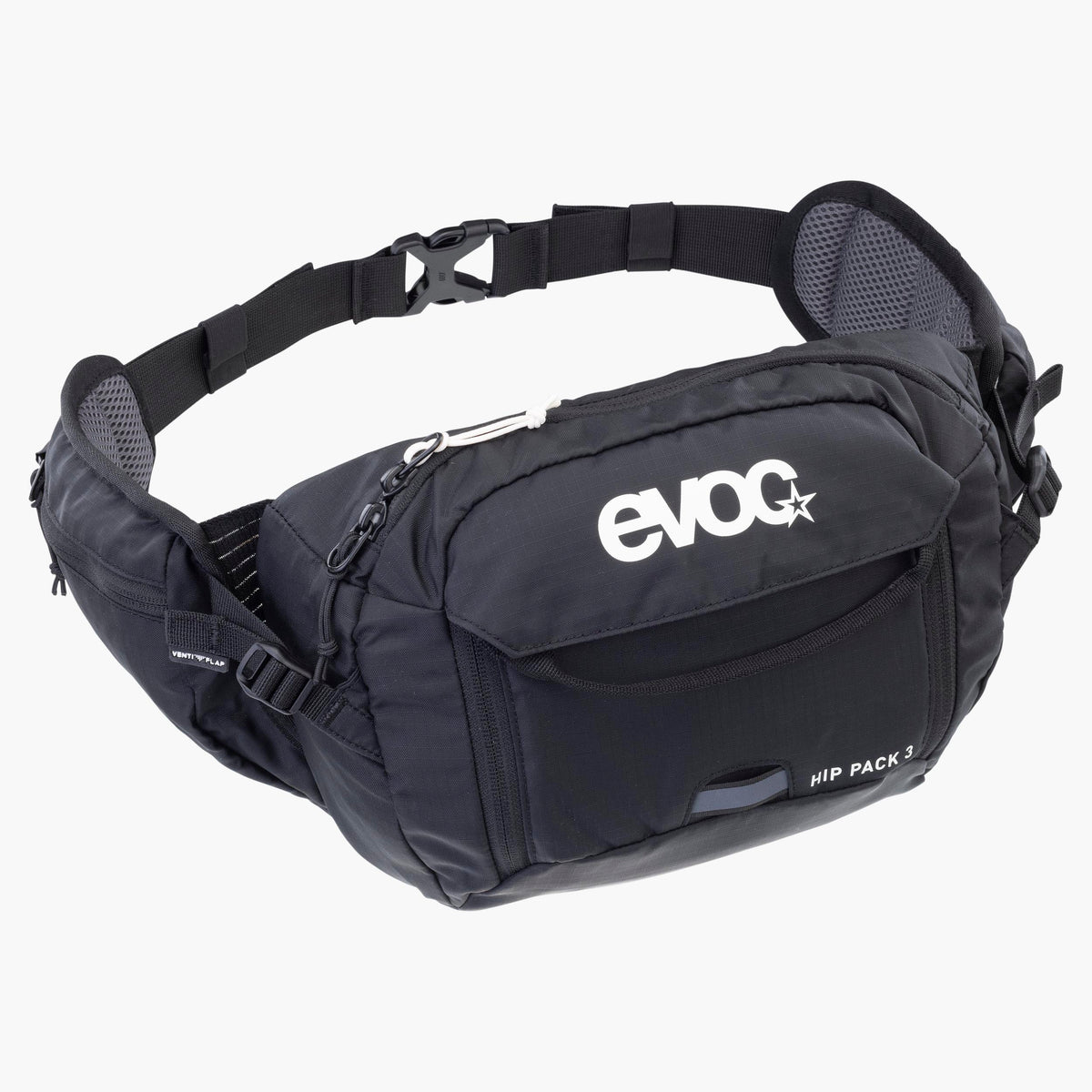 EVOC HIP PACK 3 -vyölaukku, musta