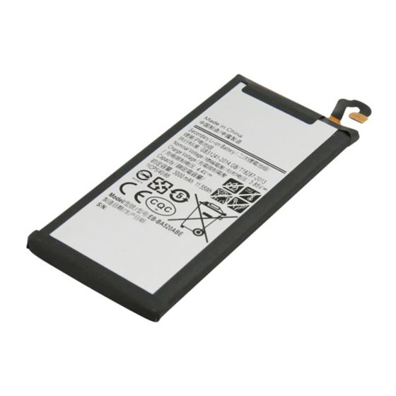 Akku Samsung Galaxy A5 2017 Li-Polymeeri 3.85V 3000mAh 11.55Wh