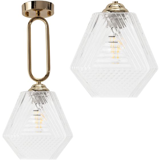 TOOLIGHT riippuva kattovalaisin APP1025-1CP kulta, 47x20x47cm