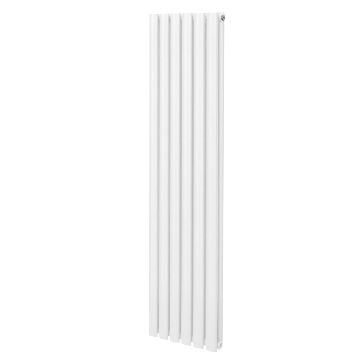 Soikea pylväspatteri – 1600 mm x 360 mm – Valkoinen