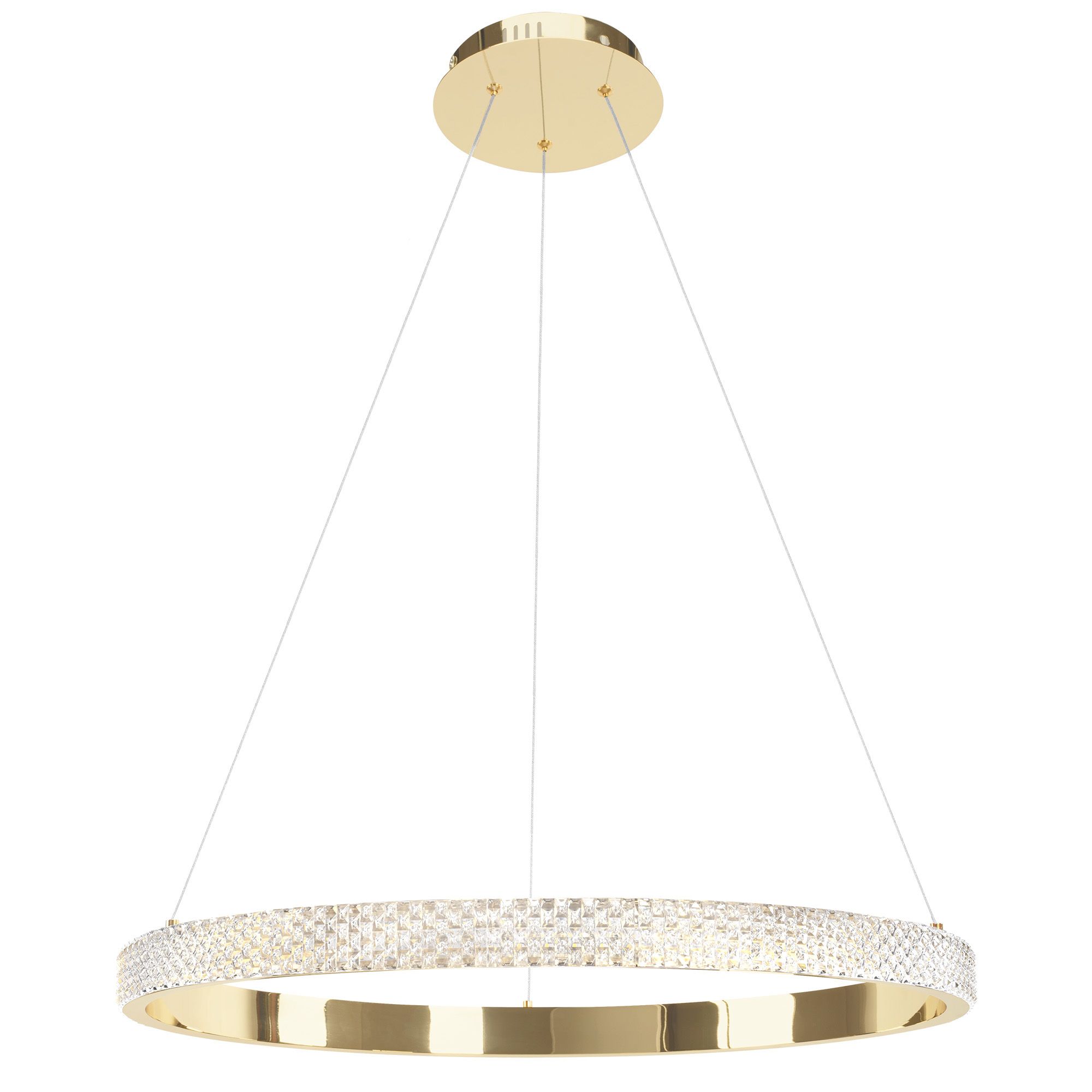 TOOLIGHT riippuva kattovalaisin LED APP1510-CP kulta, 61x61x45cm