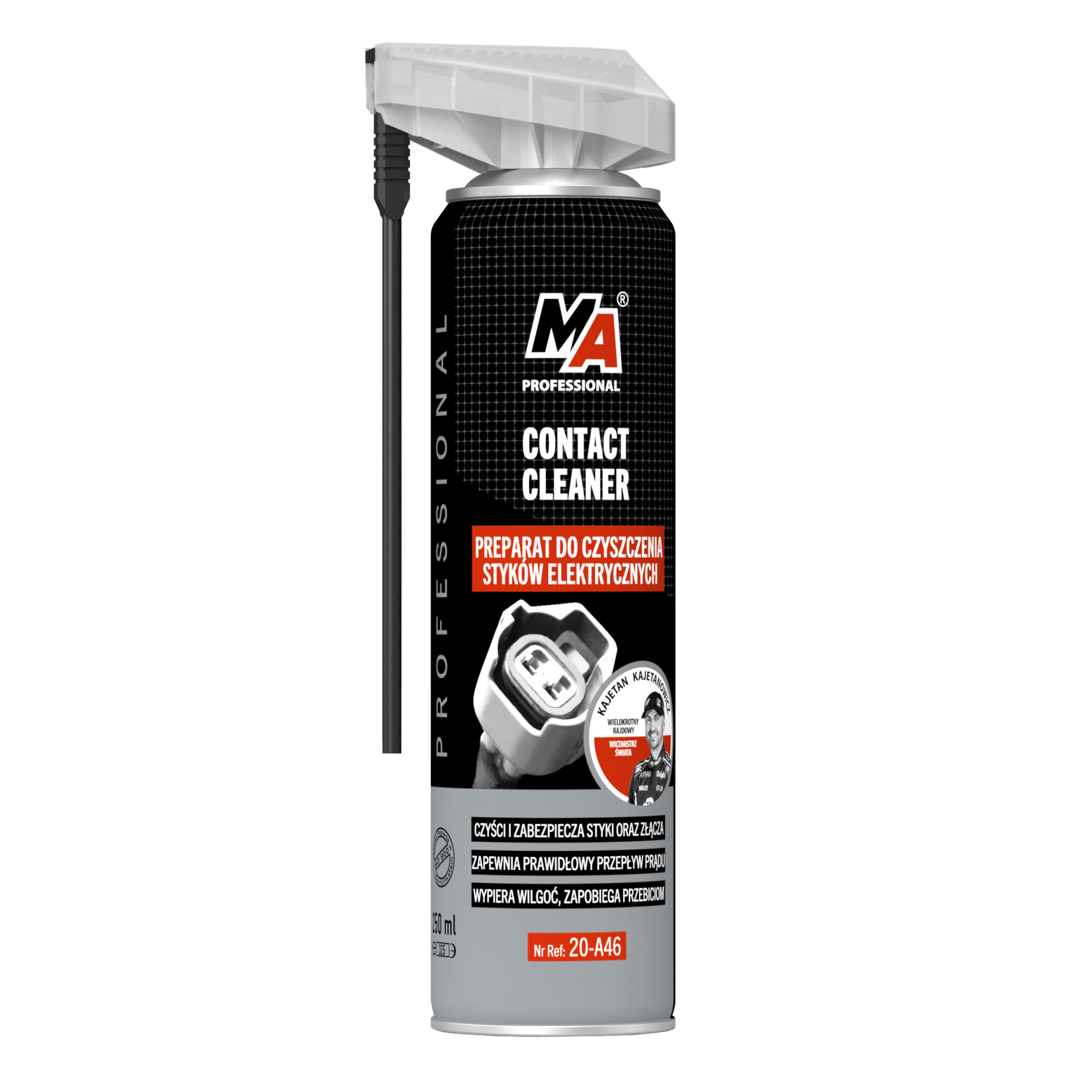 012207 MA professional - Kontaktipuhdistusaine 250ml - Applikaattori