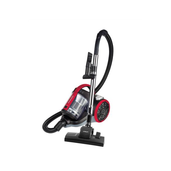 Polti | Pölynimuri | PBEU0105 Forzaspira C110_Plus | Pussiton | 800 W | 2 litran pölykapasiteetti | Musta/Punainen
